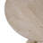 Belliso Large Rounded Marble Table, Brown