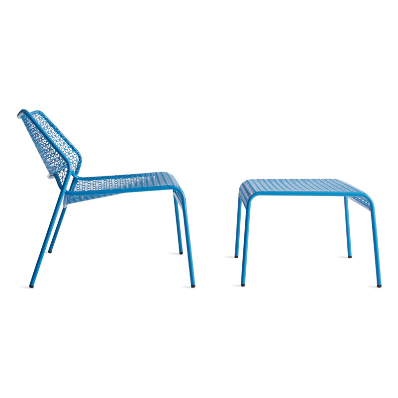 Hot Mesh Lounge Chair, Simple Blue