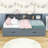  Phill Twin Wooden Daybed with Trundle, USB Ports and 2 Drawers-60182029