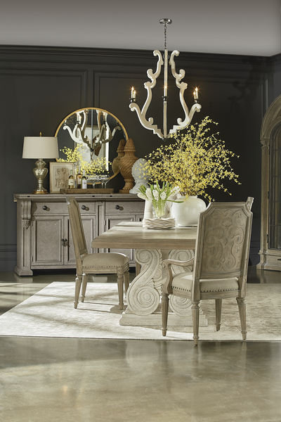 Arch Salvage Upholstered Dining Chair