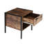 Kiser 44cm W Manufactured Wood Bedside Table