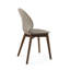 Basil Upholstered Chair with Wooden Base-1680306049-1680306050