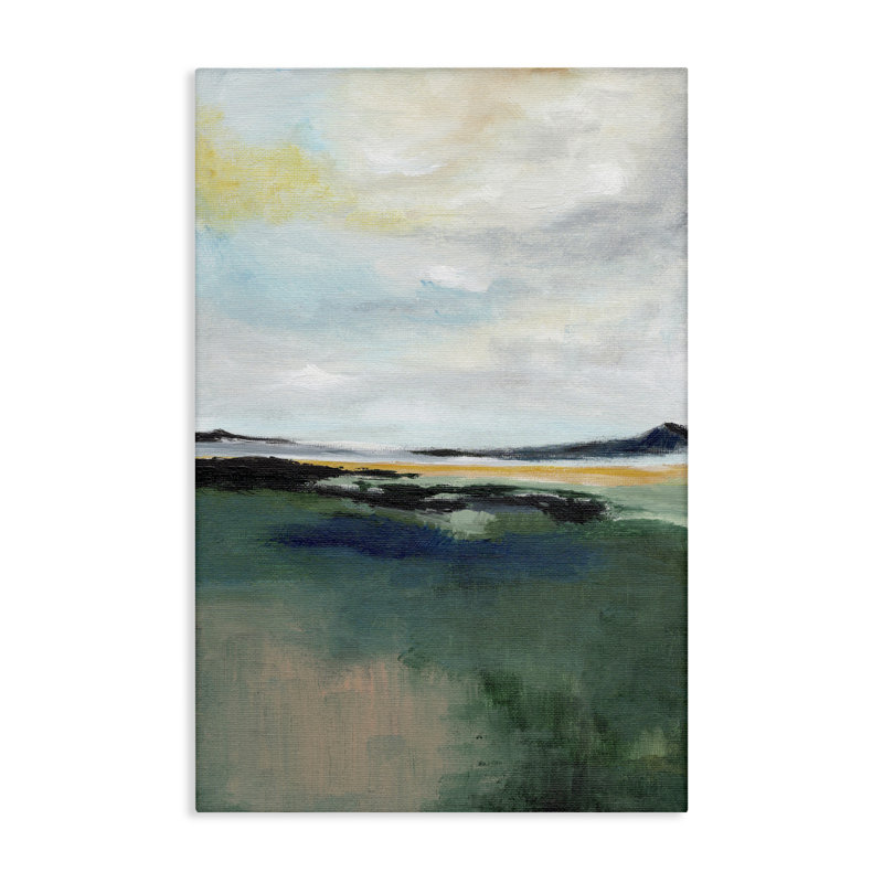 Toile «Umber Landscape Illusion», conception par 1x, H 24 po x l 16 po
