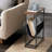 Articombe Side Table With Sling, Small Side Table, Sofa Table, Narrow Bedside Table, End Table, Narrow Table