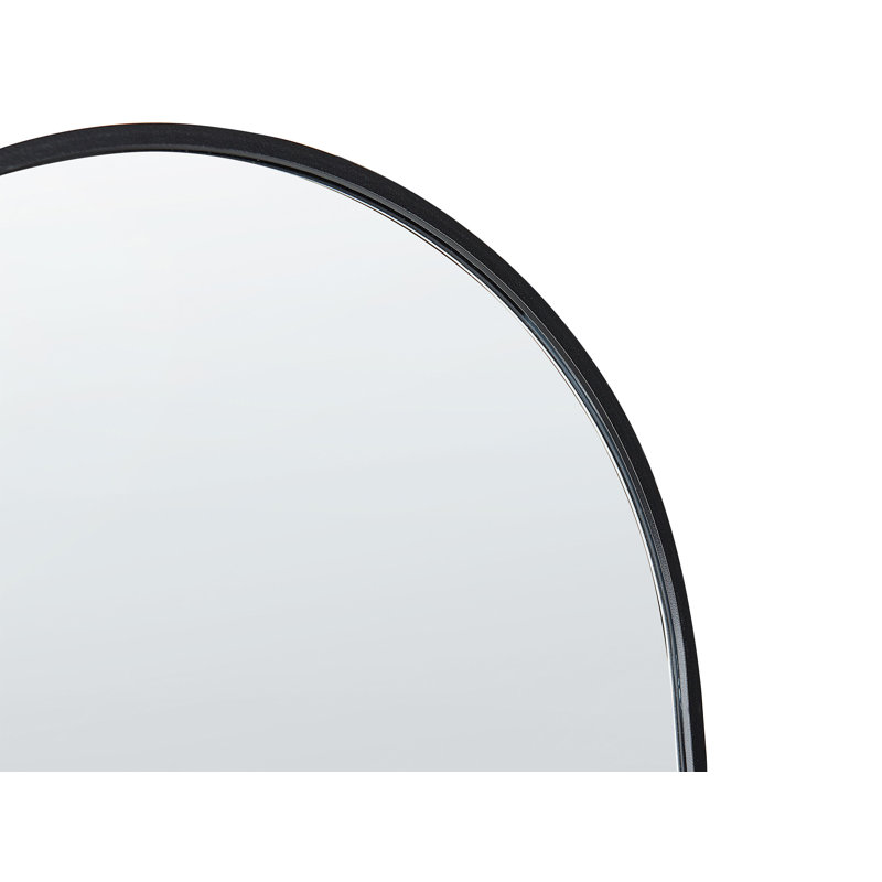 Kirrin Metal Flat Floor Mirror, Black