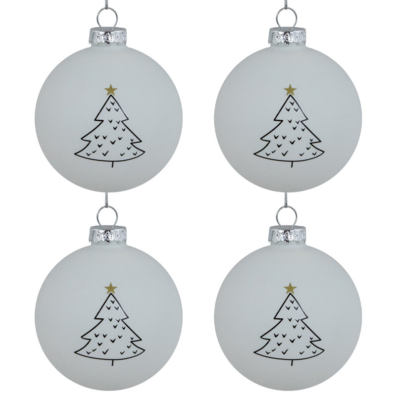3'' Glass Ball Ornament