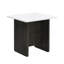 Ensemble de 2 tables basses modernes et luxueuses, petite table de bout carrée avec plateau spacieux et centre-233234027