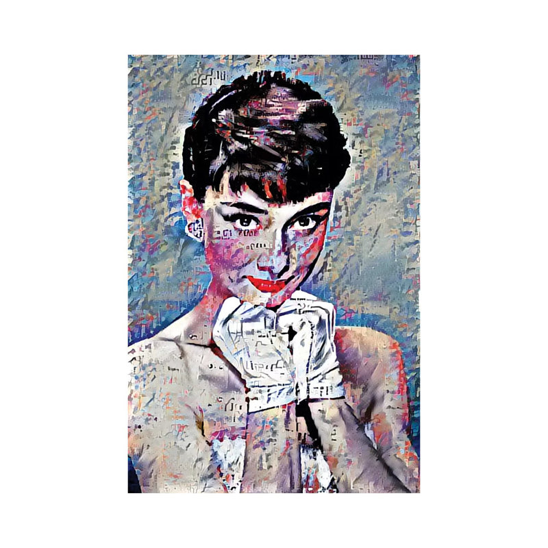 A Star Is Born by Heather Offord - Wrapped Canvas Painting
