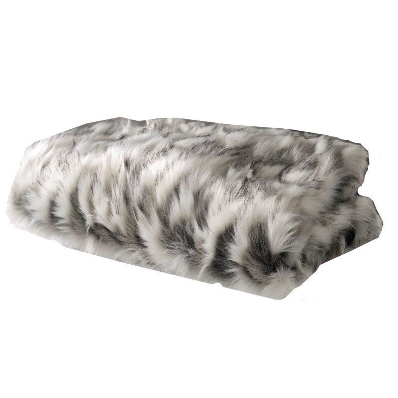 Couverture en faux acrylique faite main Tibet Fox, Simple