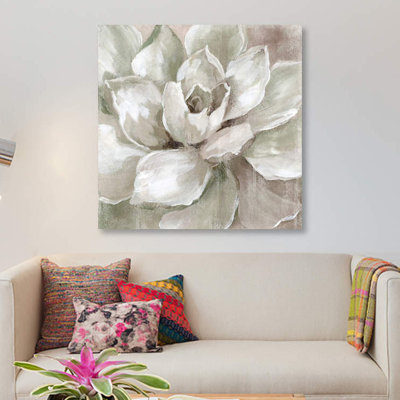 «Hazy Summer Succulent», reproduction sur toile