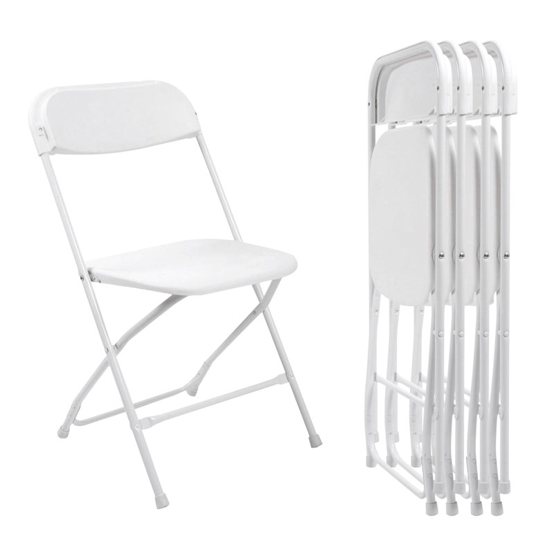 Ensemble de chaises pliantes en métal Marwo