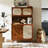 Modern Versatile Solid Wood Accent Cabinet