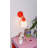 No tools wall light, rechargeable wall sconce, warm lighting Vermillion Red Poplight-1102482757
