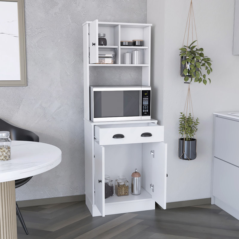 Garde-manger avec tiroir et 3 portes - Cuisine