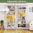 3-Sided Glass Dining Cabinet With Lights, Metal Display Stand-224679224