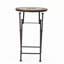 Table de bout en argent