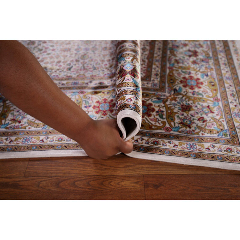 Tapis turc traditionnel floral 5 x 8
