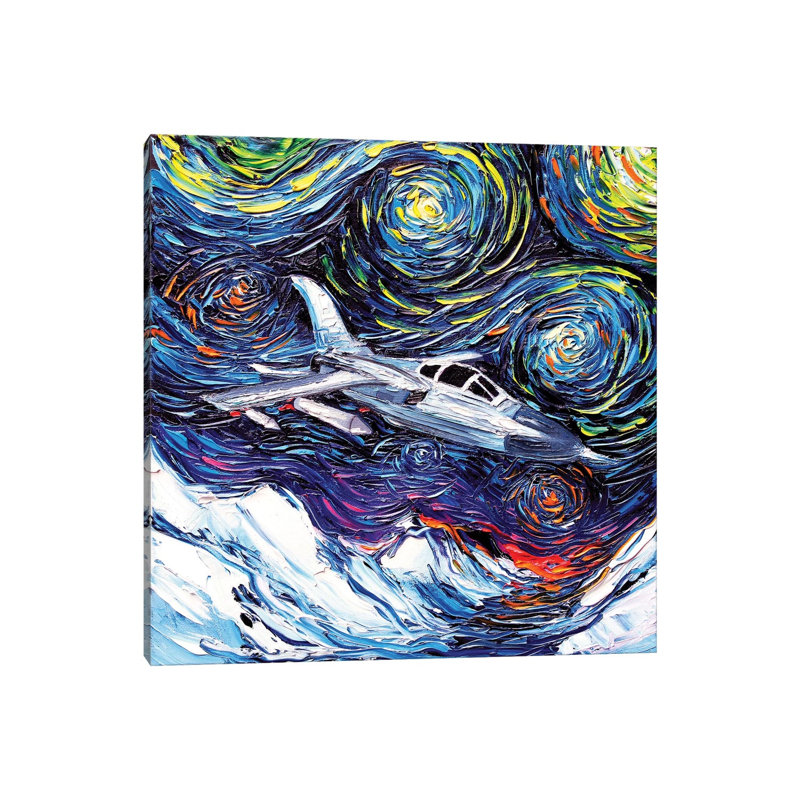 The Mission by Aja Trier - Wrapped Canvas Gallery-Wrapped Canvas Giclée, 45.72 cm H x 45.72 cm W x 1.91 cm D