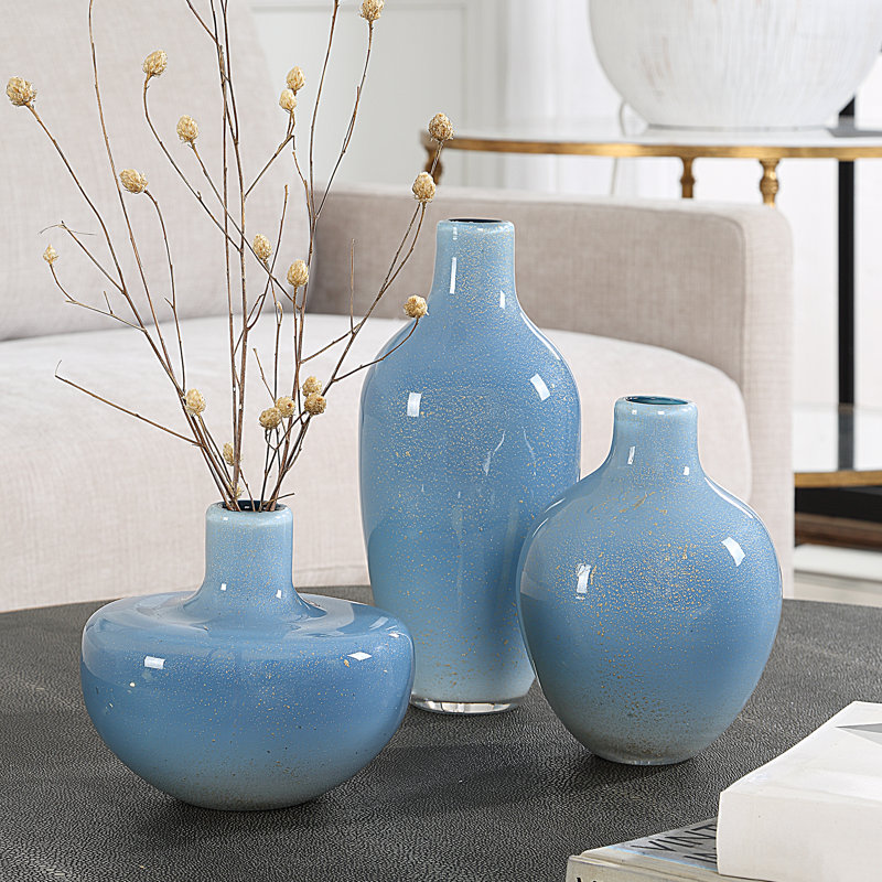 Bonie Blue Vases Set