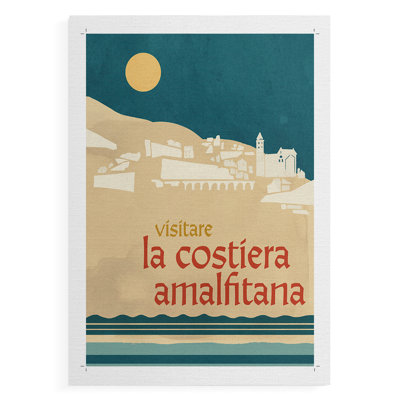 Summer Abroad IV - Impression sur toile seulement - NON-CADRE