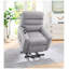 Fauteuil inclinable électrique en cuir Freddie