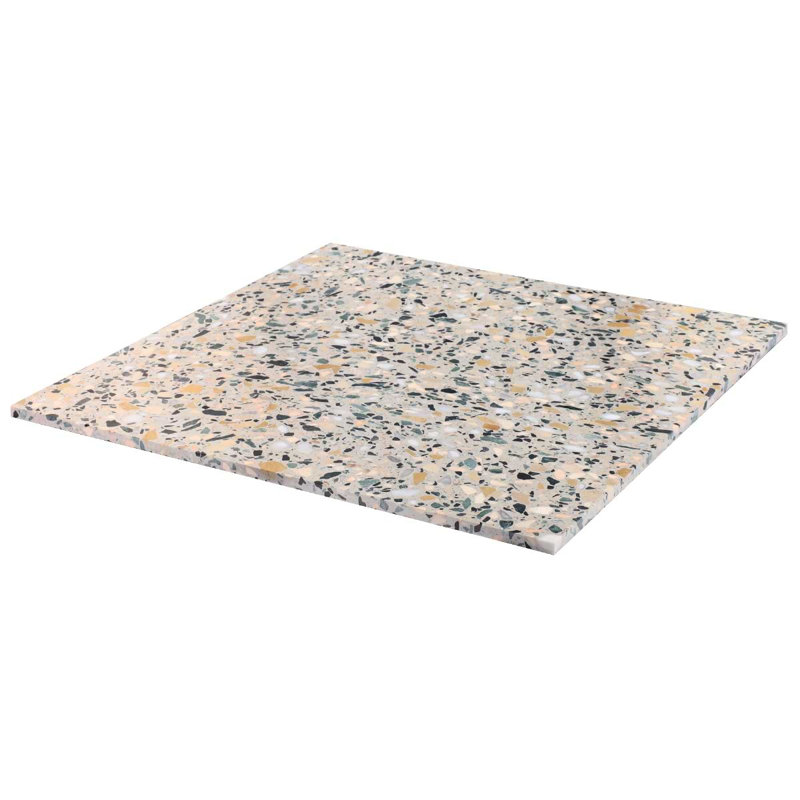 Terrazzo Italy 24x24 Honed Terrazzo Tile, Cava Terra Beige