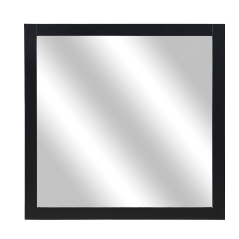 Miroir pour commode, Noir, noir, noir, noir