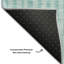 Tapis bleu sarcelle Premium Addington-1786760804