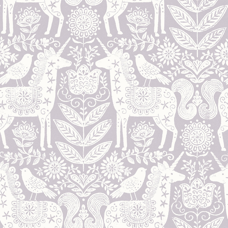 Aason 18' L x 20.5" W Peel and Stick Wallpaper Roll, Grey