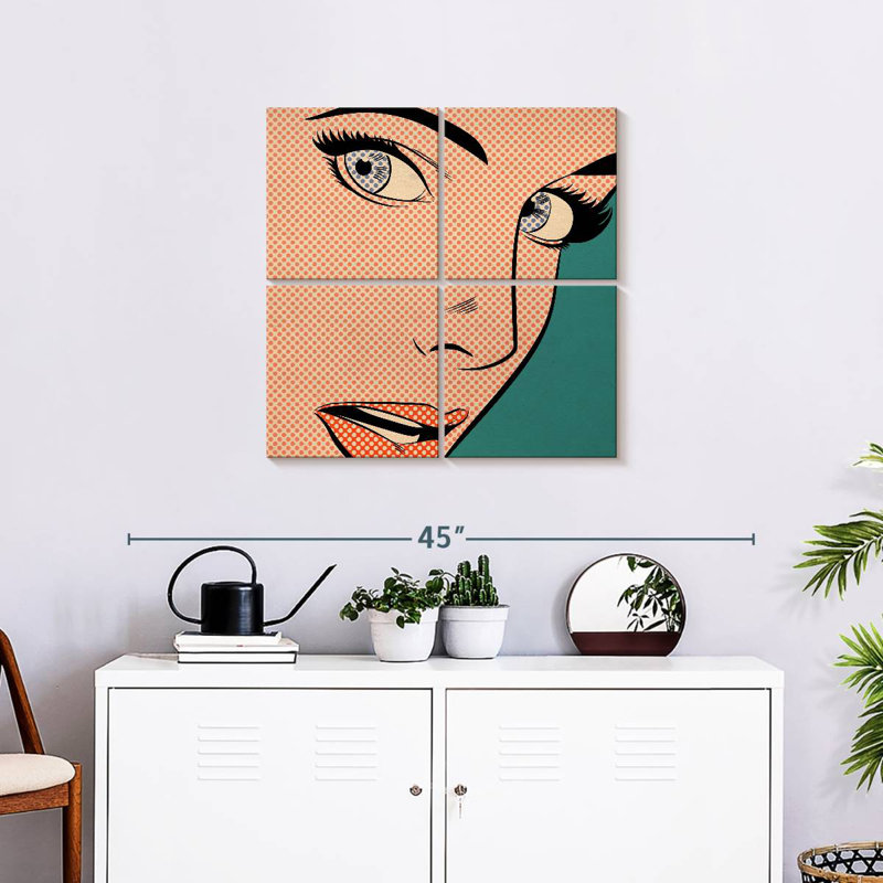Popart, H 26 po x l 26 po