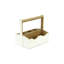 Chariot décoratif en bois Nicola - Blanc-17561584