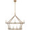 Chapman & Myers Darlana Large Two-Tiered Ring Chandelier