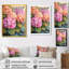 «Hydrangeas In The Sunset Glow III - Hydrangea», art mural sur toile-209813682-209813693-209813694