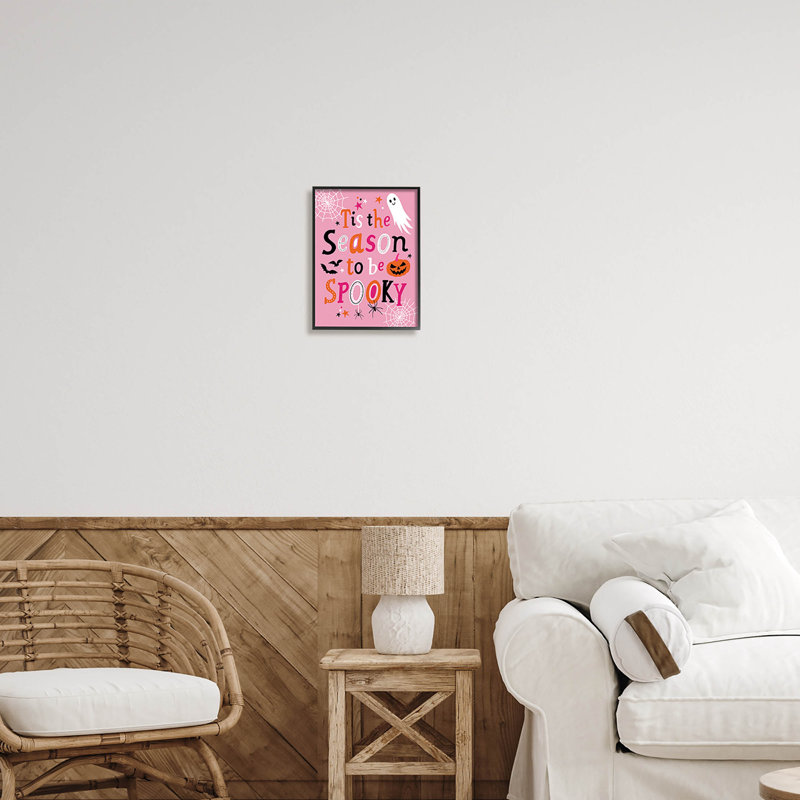Tis The Season To at-242, Giclée encadrée noir minuit, H 14 po x l 11 po x P 1,5 po