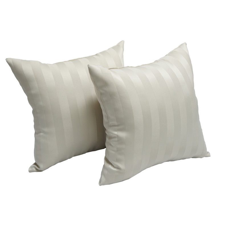 Reversible Throw Pillow, Gray