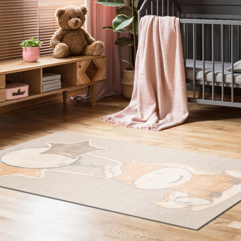 Unique Loom Clement Whimsy Kids Rug, Rectangle 5'1" x 7'1"
