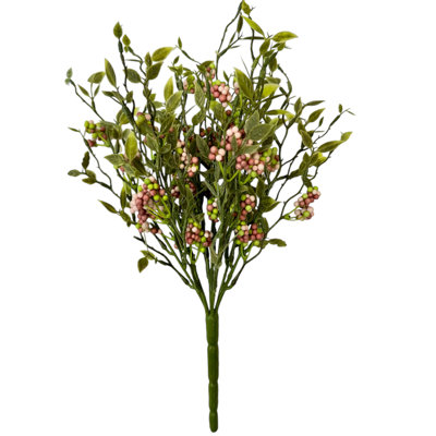 Meadow Berry Spray 13", Set Of 4