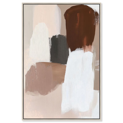 Toile brune voilée par Art Remedy
