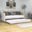 Dhanisha Twin Size Upholstered Daybed With Twin Size Trundle-1264839496