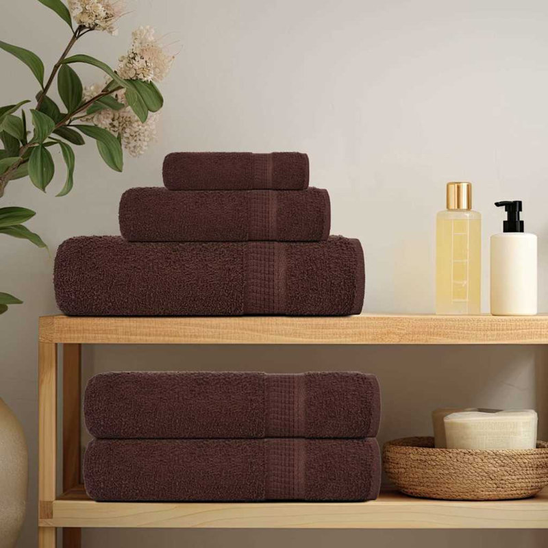 Reshod 100% Cotton Beach Towel, Brown