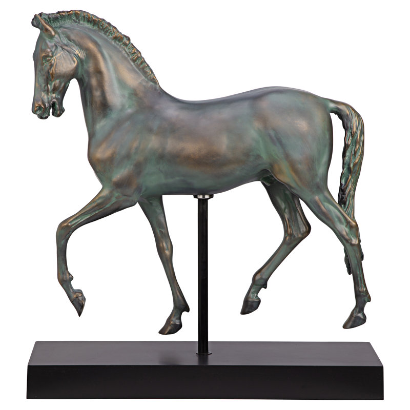 Statue d'étude de cheval classique