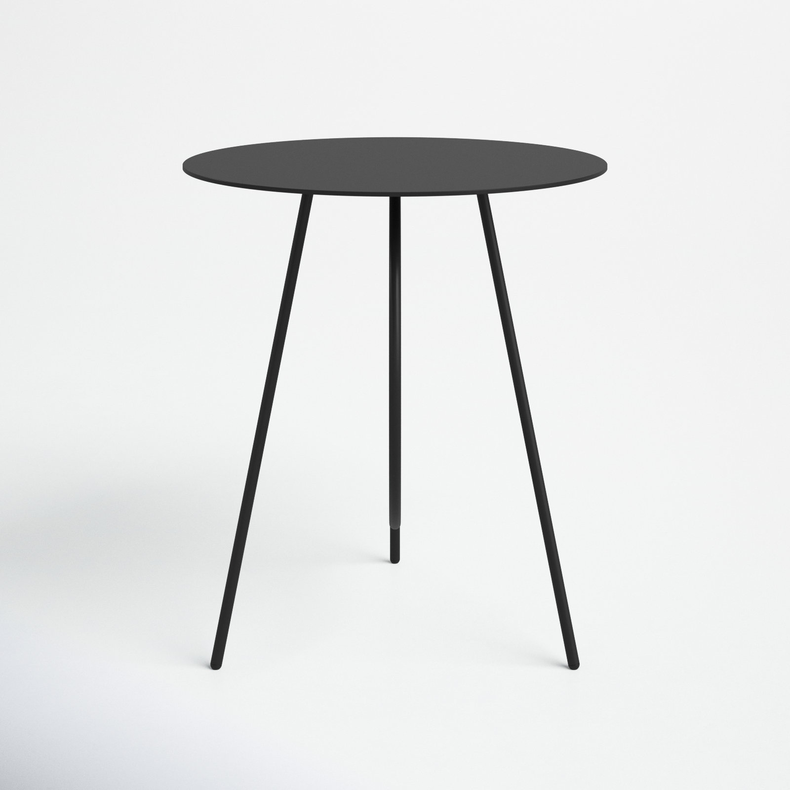 Abberton 18'' Outdoor Coffee Table, Black