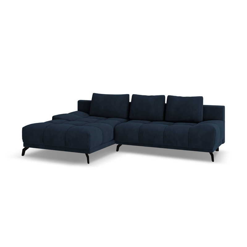 Cuthrell 5 Seater Sofa Bed, Left Hand Facing, Dark Blue