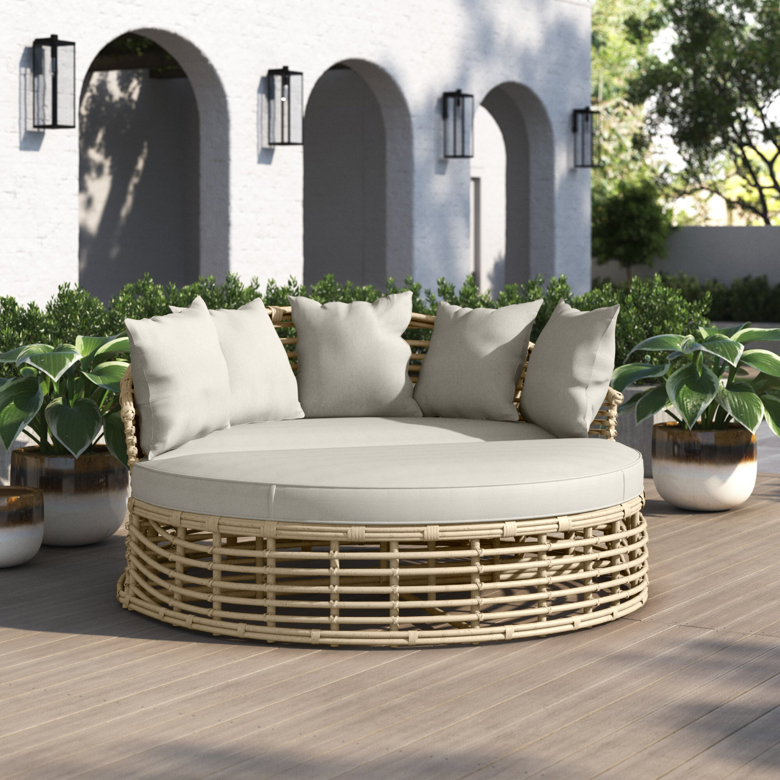 Anira 60" Sunbrella® Patio Daybed