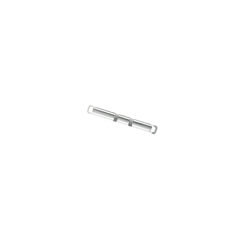 Compresseur de fermeture de fichier, 2-3/4" c-c, 100/bx, argenté