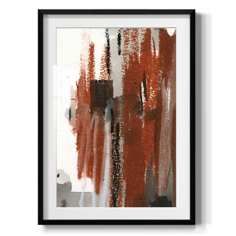 «LoftPastelV», reproduction encadrée, H 25,5 po x l 17,5 po, Noir