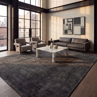 Tapis de couleur unie Revive Performance