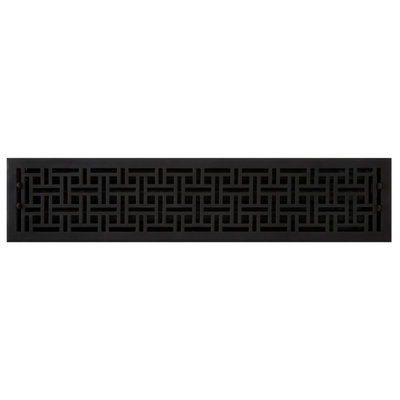 Wicker Style Cast Iron Wall Register