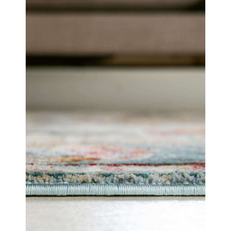 Folmar Oriental Indoor Rug, Square 5'