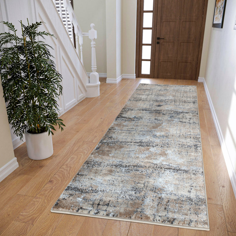 Allasia Cotton Oriental Indoor Rug, Runner 2'6" x 8'